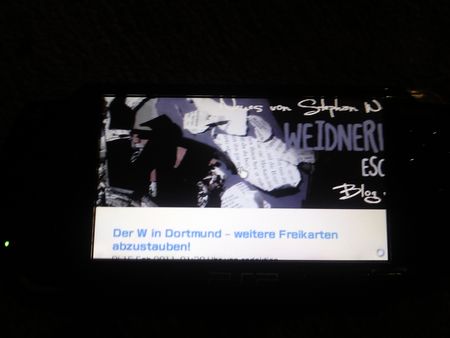 WWB auf PSP